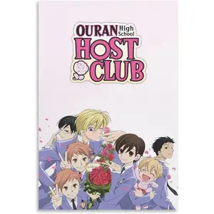 Ouran High School Host Club Anime Poster Print Photo Art Painting Canvas Poster Home Decorative Bedroom Modern Decor Posters Gifts
