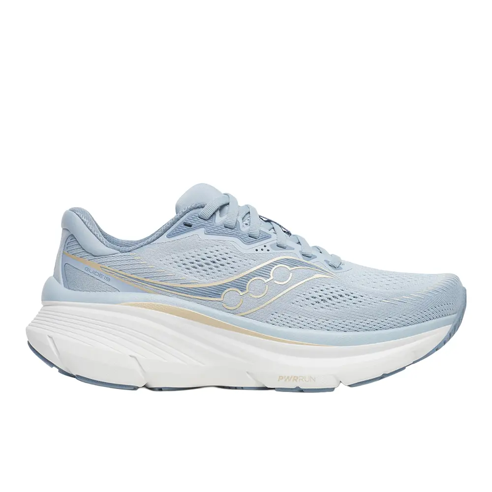Saucony Womens Guide 19 Running Sneakers Shoes - Blue