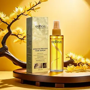 Keratin Hair Serum Spray, Hair Strengthening Serum, Moisturizing Hydrating Hair Care Oil, Hair Care & Styling Product for Dry & Damaged Hair, Anti Frizz Formula, Natural Haircare, Strengthen Hair, Hydrating Moisturizer