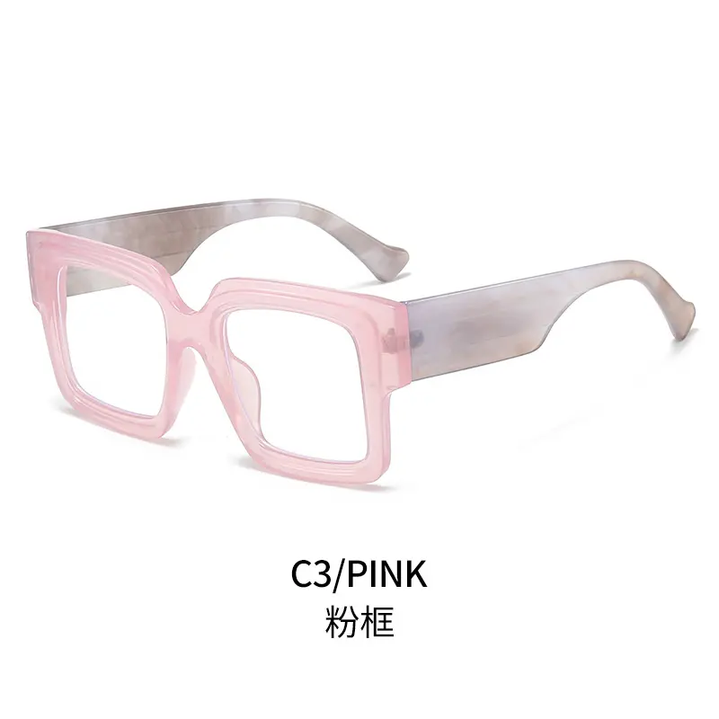Pink frame transparent sheet