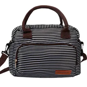 Mamona Fashion Lunch Bag for Women Freezable Lunch Tote Bag Organizer Reusable Cooler Lunch Box for Adult
