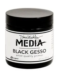 Dina Wakley Media Gesso Black, 4oz