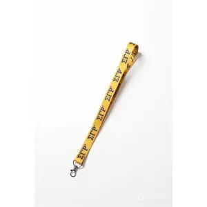 Sigma Gamma Rho Yellow Lanyard