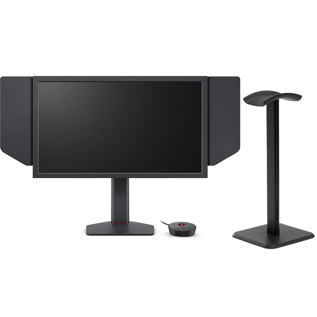 BenQ ZOWIE XL2586X+ 24.1" 16:9 Full HD 600Hz DyAc 2 TN LCD eSports Gaming Monitor, Dark Gray, Bundle with Desktop Headphone Stand