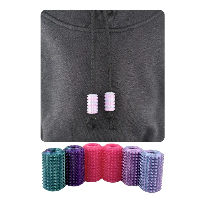 Little Ouchies Spikie Hoodie Charms - Mythical Creature Charm Accessory, Mermaid/Fairy Floss/Pixie Dust Stress Relief Charm, Wearable Sensory Fidget Stim Tool with Moderate Texture