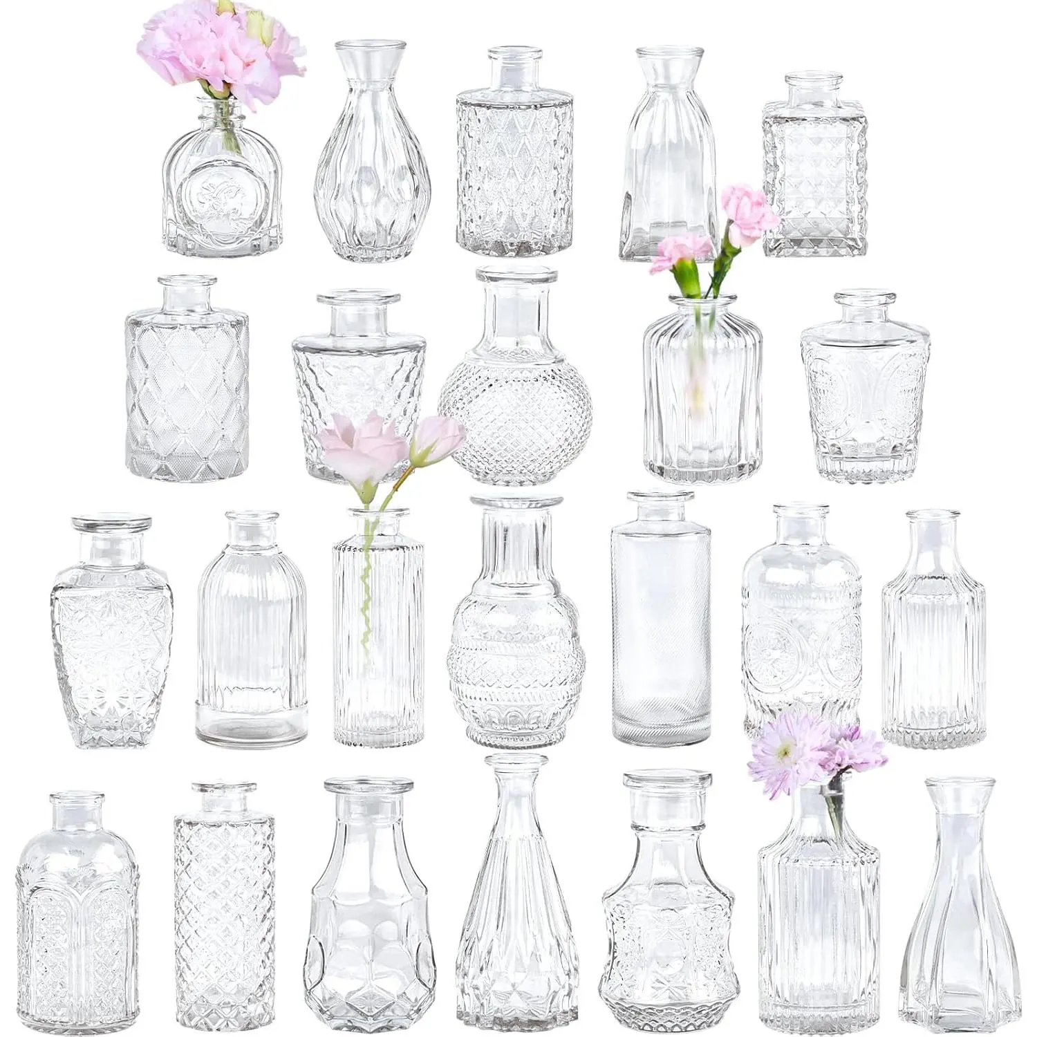 Clear-24pcs