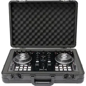 Magma Bags Carry Lite DJ-Case Flight Case for DJ Controller (Matte Black, X-Large Plus)