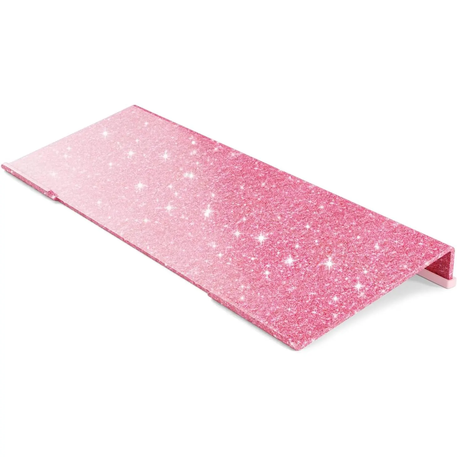 Computer Keyboard Stand - Glitter   Keyboard Riser Tilted Keyboard Holder Keyboard Tray with  Non-Slip Strip for Easy Typing at  School Office Desk Accessories