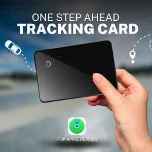 Multi Purpose Smart Tracking Card  [Only For Apple Devices] - Personalized Card for Men and Women Tracker using Find my Iphone Bluetooth Wireless