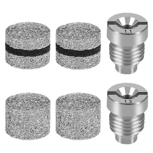 6Pcs Foam Gun Orifice Nozzle Tips Mesh Filter Foam Making Machine Filters for Snow Foam Lance