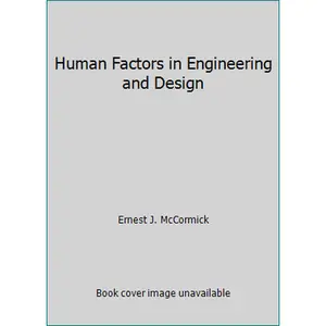 USED-Human Factors in Engineering and Design by Ernest J. McCormick (Paperback)