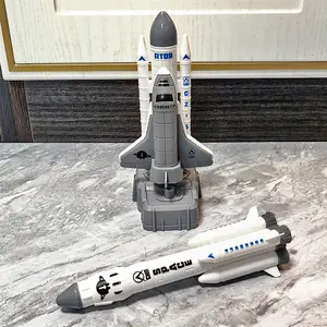 Kids Space Series Toy Set, Rocket Model Kit, Launches Rocket & Spaceship, Perfect Birthday Gift for Boys, Educational Stem Playset, Fun for Children