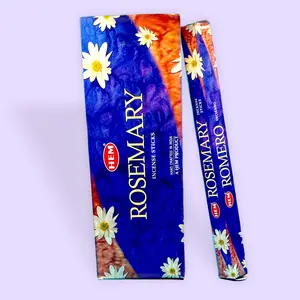 Rosemary Romero Scented Incense, 1 Pack, Aroma Freshener for Calming Relaxation (Home Fragrance Home Care Supply)