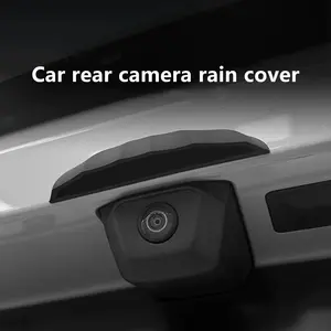 Car Rear Camera Rain Cover, Car Rear Camera Rain Cover for Car, Silicone Rearview Mirror Rain Cover, Car Accessories for Rainy Day Use, Automotive