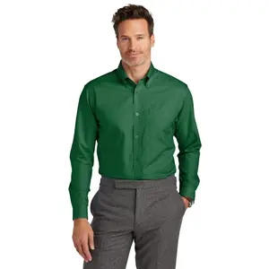 Custom Embroidered - Brooks Brothers© Wrinkle-Free Stretch Nailhead Shirt BB18002
