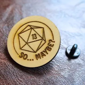 So Maybe D&D Wooden Pin