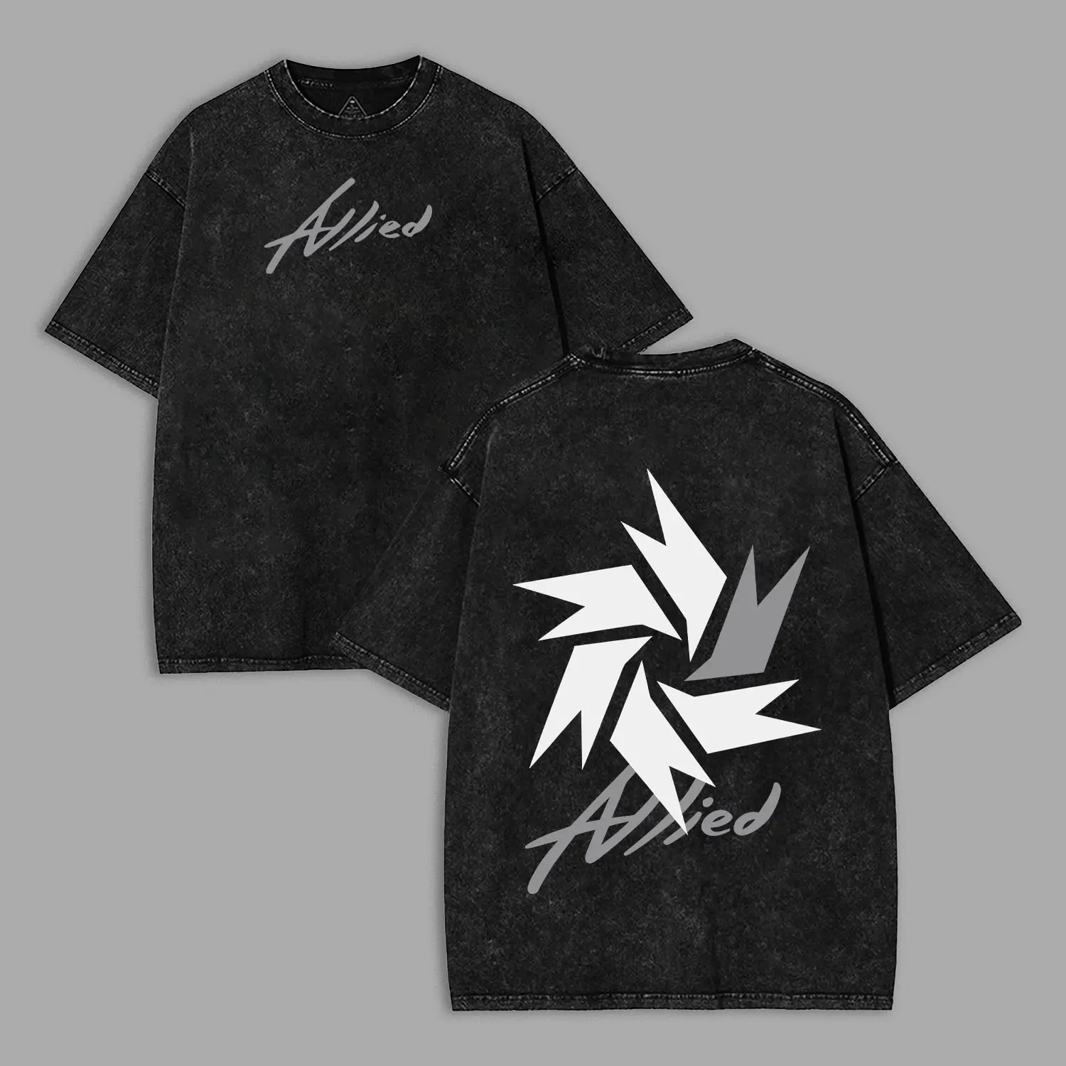 Lookism Allied Crew Acid Wash Shirt, Manhwa Graphic Tee, Webtoon Tee, Korean Streetwear Merch, Unisex Shirt, Gift for Fan
