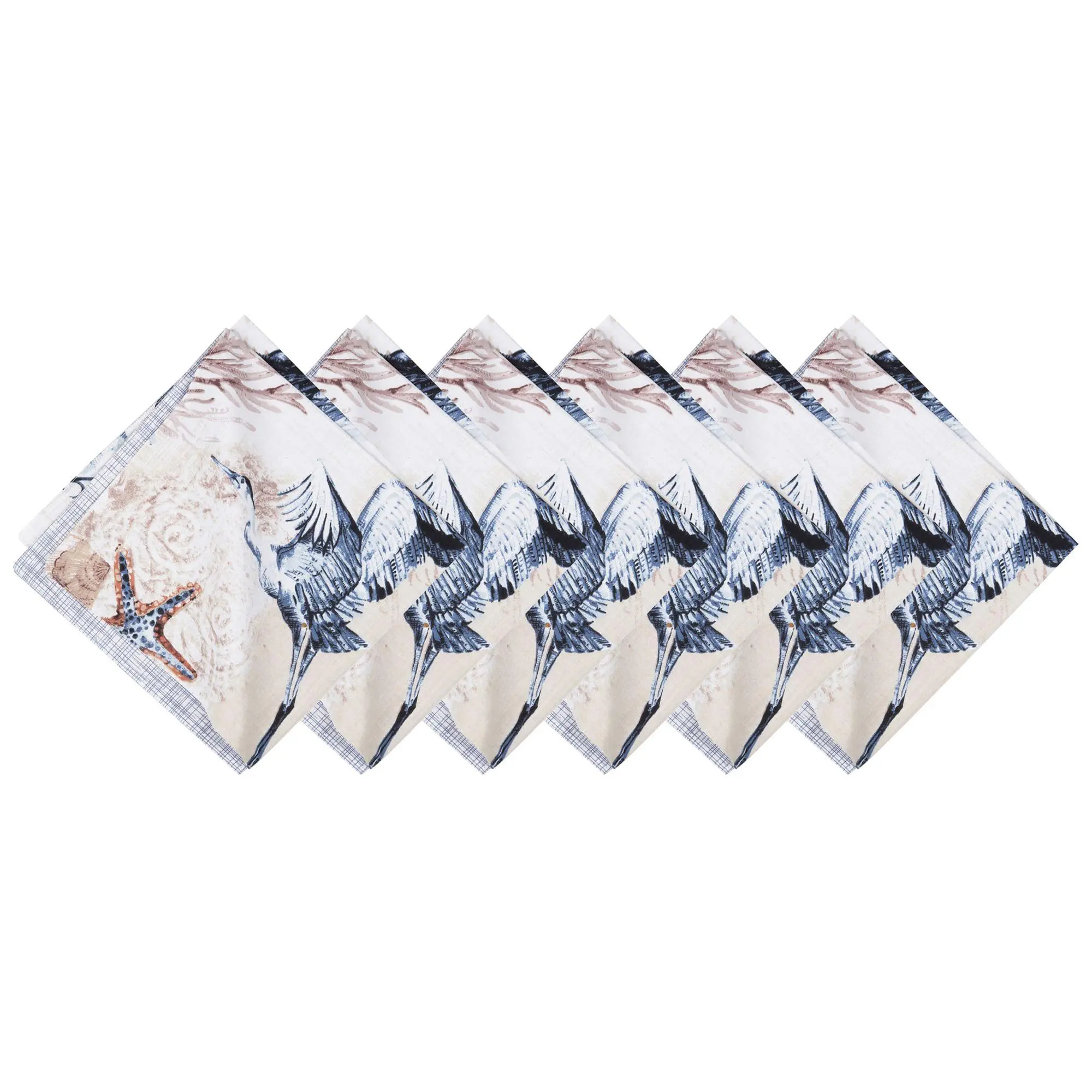 Brunswick Island Napkin Set of 6 by Valerie
