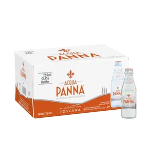 Acqua Panna Still Natural Spring Water in a Glass Bottle of 250ml/8.45 Fl.oz -Case of 24