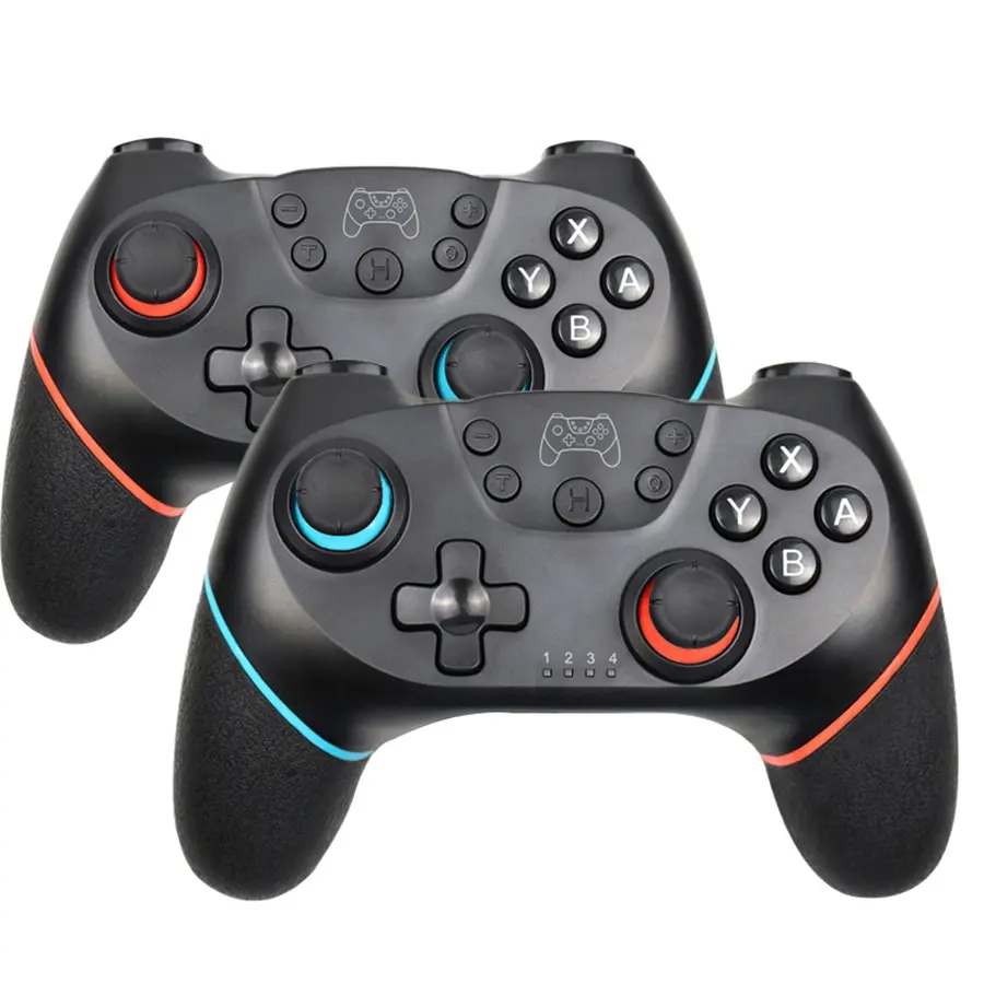 USB Rechargeable Game Controller, 1 Box Wireless Bluetooth-compatible Gamepad, Gamepad Dual Joystick Control Computer Game Pad for Nintendo Switch & OLED Lite PC, Switch Accessories
