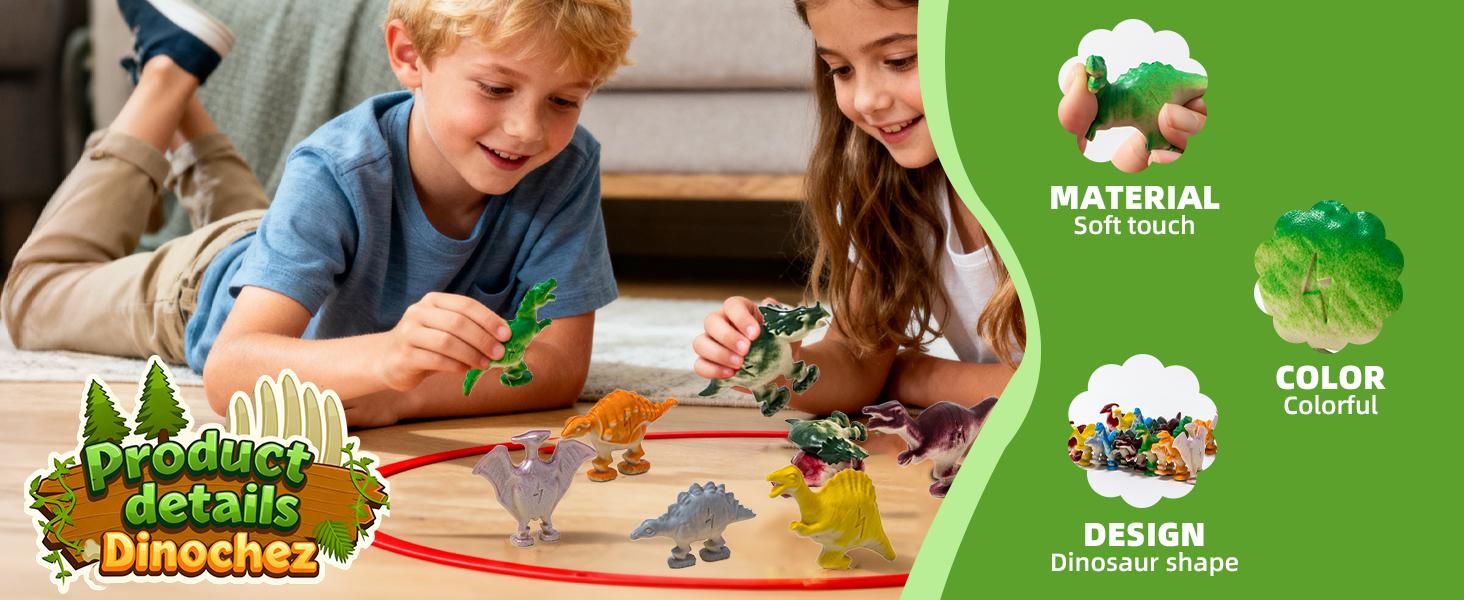20Pcs Dinosaur Magnetic Chess Game Set, Kids Strategy Board Game with Adjustable Rope & Storage Bag, Educational STEM Toy for Boys Girls 4-12 Years, Family Game Night Must-Have