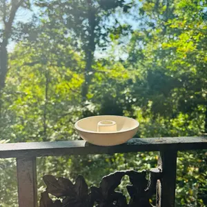 Sloop | a ceramic long wick candle holder  Intended to last decades