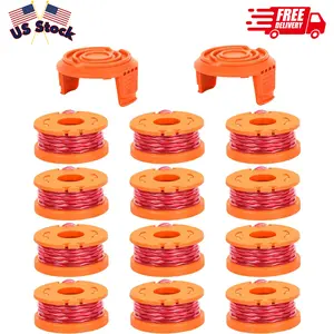 Trimmer Spool Line for Worx 14 Pack WA0010 Edger Spools Replacement