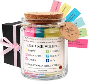 Women,Mom,Sister,Wife,Nana,Aunt,Grandma&Best Friend,Inspirational Christmas Gift,Personalized gift for women,Religious Bible Accessories,Bible Verses Jar