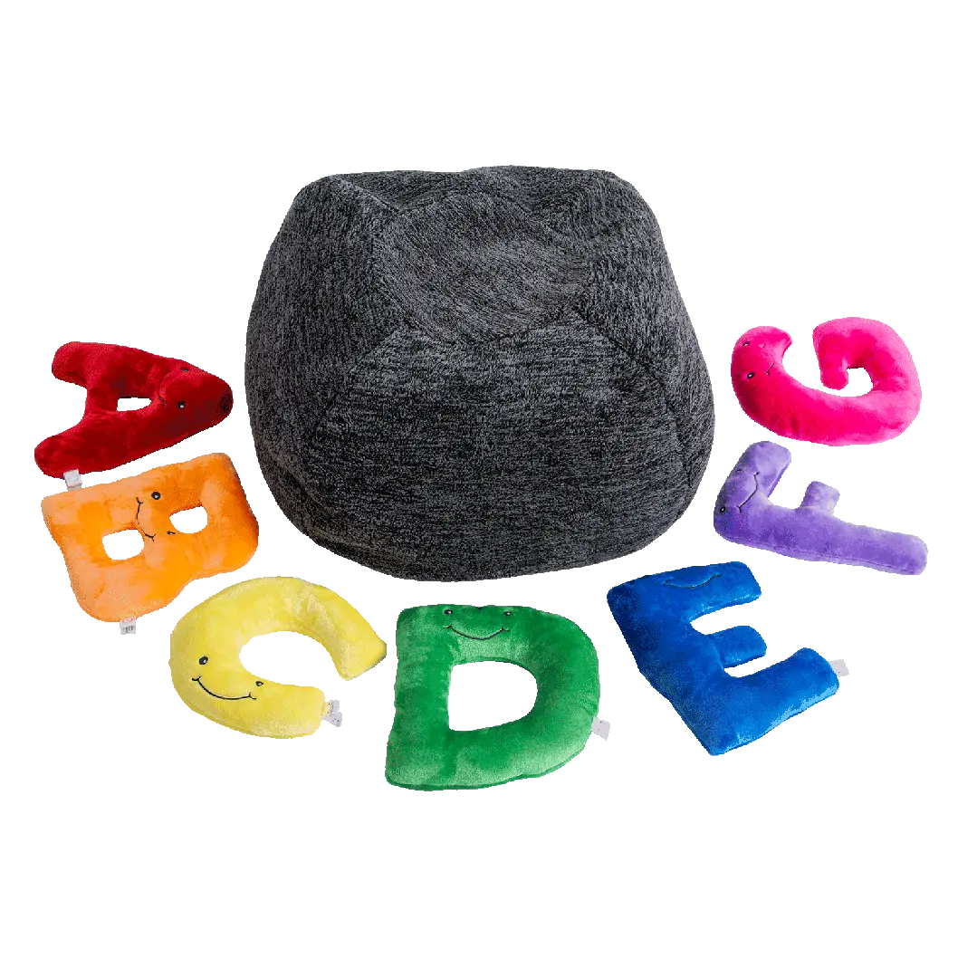 Alphapals® 11 Inch Rainbow Plush Letter Set