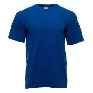 Pro Club Men's Heavyweight short Sleeve T-Shirt Royal Blue