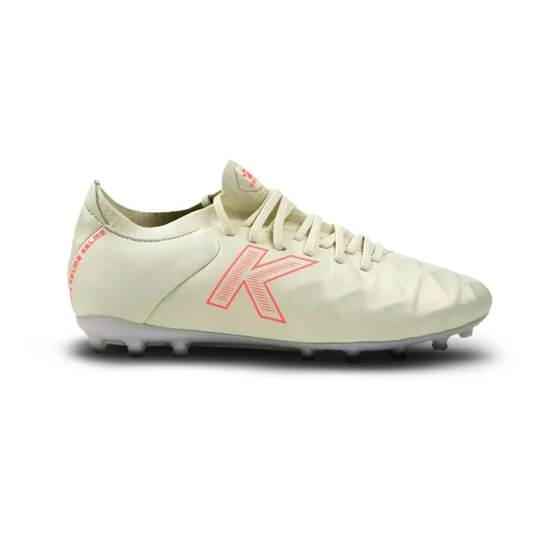 Kelme Master 1.5 Premium Leather Soccer Cleats – Hand-Stitched, Wide-Fit Hybrid Football Boots for Grass & Turf, Ultra-Lightweight, Superior Comfort, Maximum Ball Control & Next-Gen Performance (Sizes 3 US - 11.5))