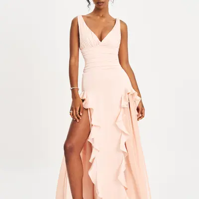 Baby Pink Quince Dress Damas - TikTok Shop
