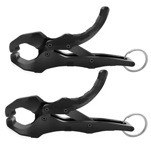 4.5'' Fish Lip Gripper, Digital Scale Hook Non-Puncture Replacement Clamp - Fish Grabber for Fishing Cull Tag Tournament Bass Fishing Culling System Accessories (Pack of 2)