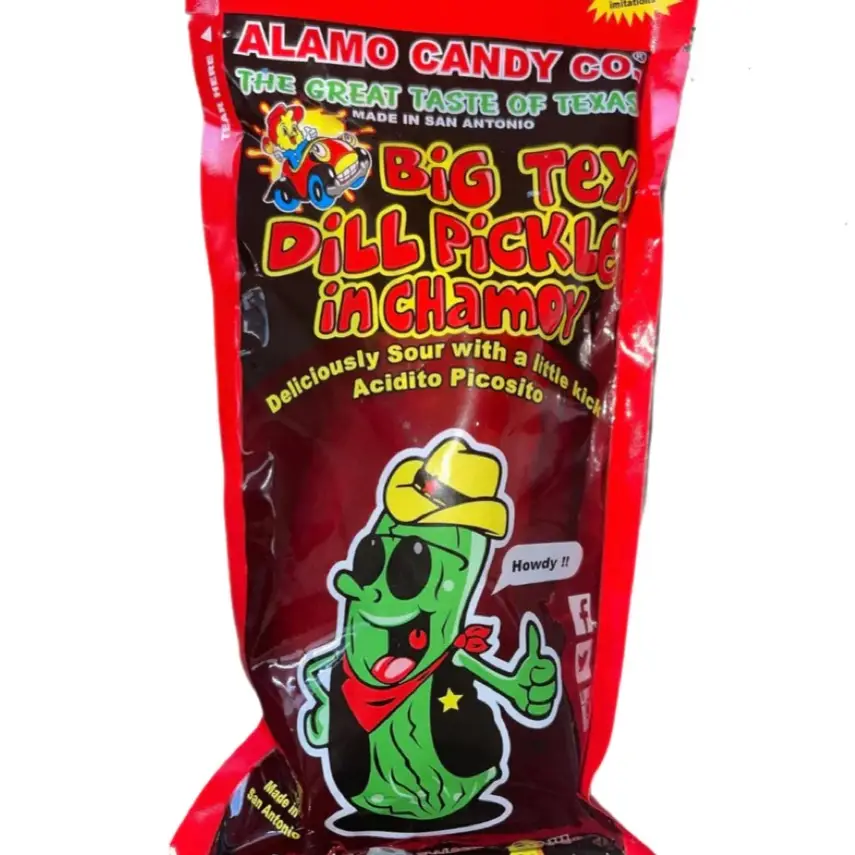 Big Chamoy Pickle Alamo Candy