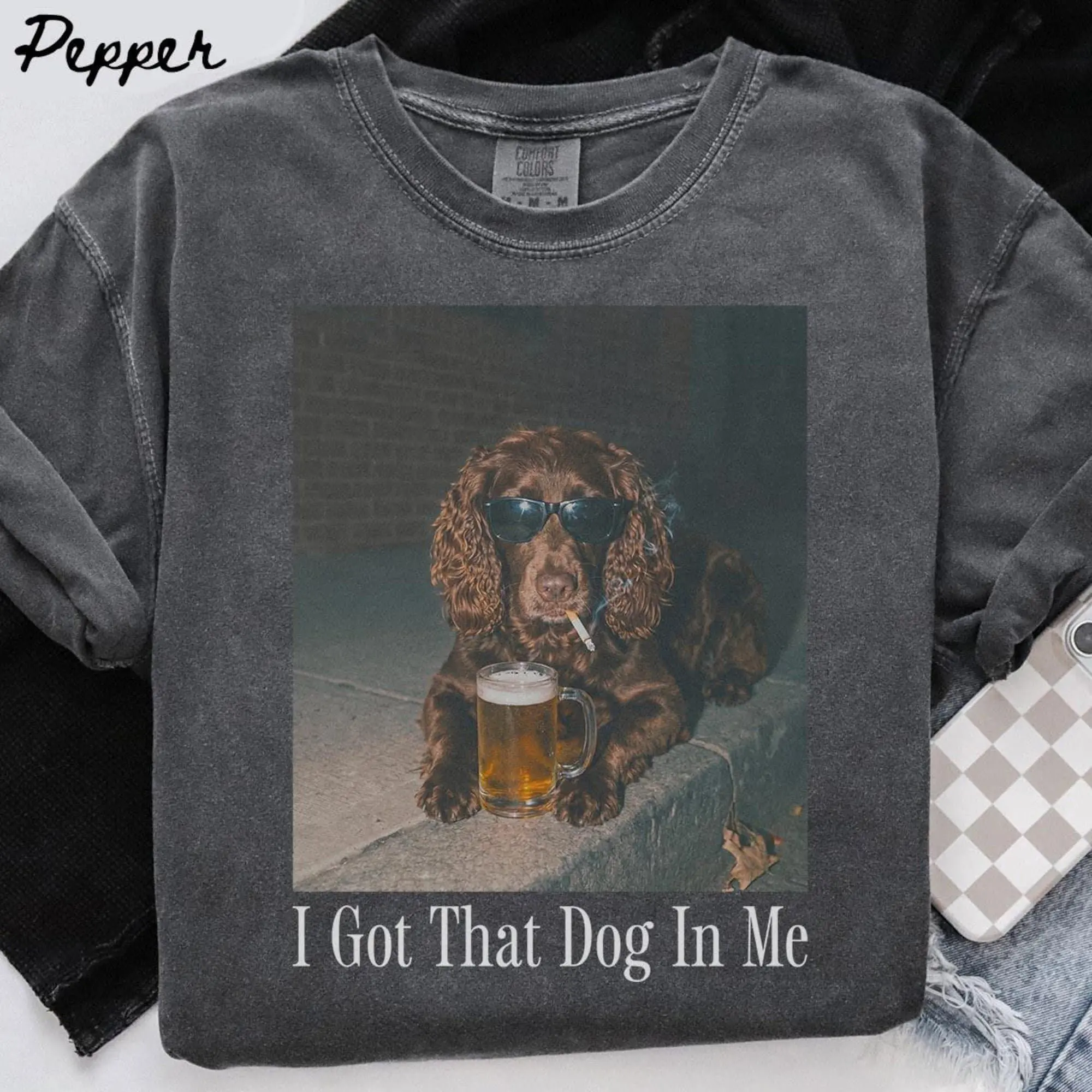 Boykin Spaniel Dog Comfort Colors Shirt, Dog Mom T-shirt, Funny Mothers Day Gifts, Dog Mama Tee, Pet Tshirt, Trendy