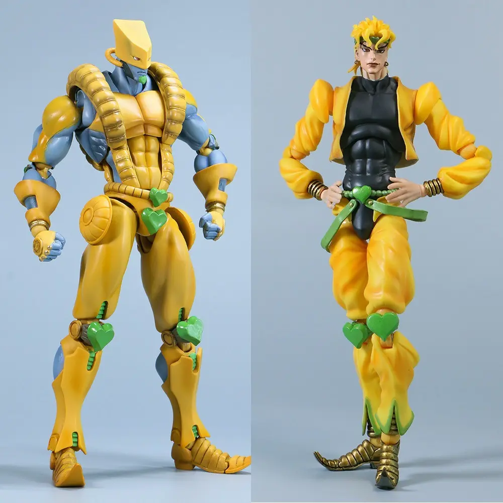 JOJO's Bizarre Adventure Jotaro Kujo Dio Brando Star Action Game Statue PVC Model Doll Collectible Christmas Gift