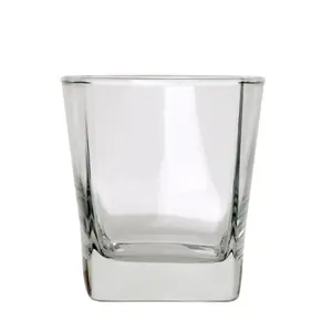 Wall Street Rock Glasses (set of 2) - lead-free crystal that fills 10oz of your favorite beverage