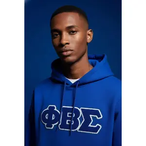 Phi Beta Sigma Chenille Letter Hoodie | House of Greeks