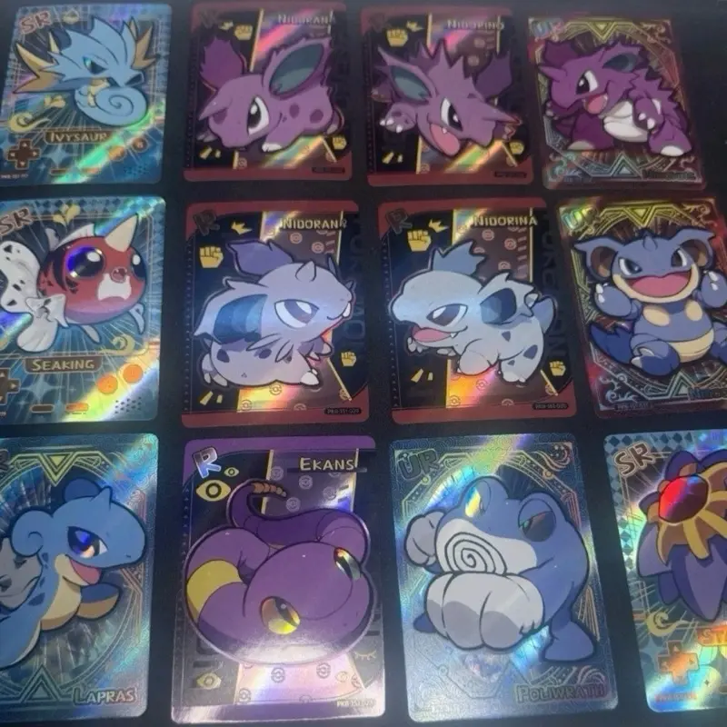 SEALED SET POKE BABY HOLO 59 FAN ART CARDS GREAT FOR KIDS AMAZING
