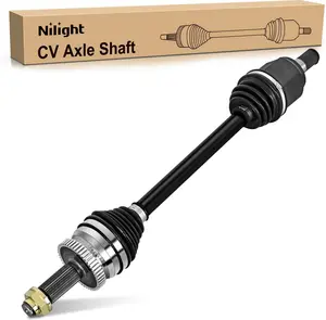 Nilight CV Axle Shaft Assembly Compatible with 2015 2016 2017 2018 2019 Hyundai Sonata L4 2.4L 2016-2020 Kia Optima Half-Shaft Assemblies Replacement Front Wheel Driver Side