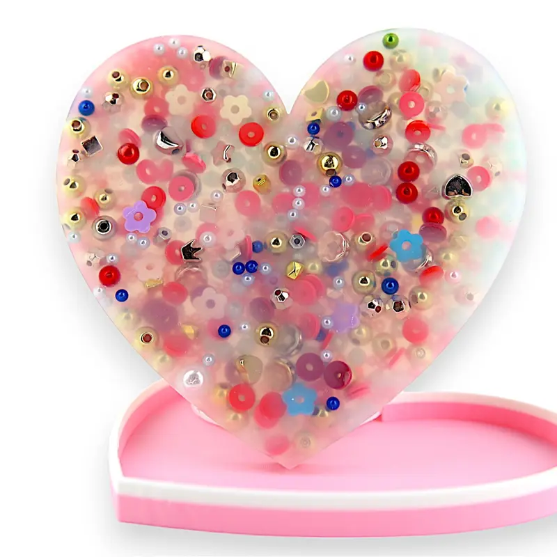 Heart Picky Party Pad and Tray- Satisfy Your Urge to Pick, Pop and Peel Stress-Free! Fidget Relief Fidget Relief Aroma