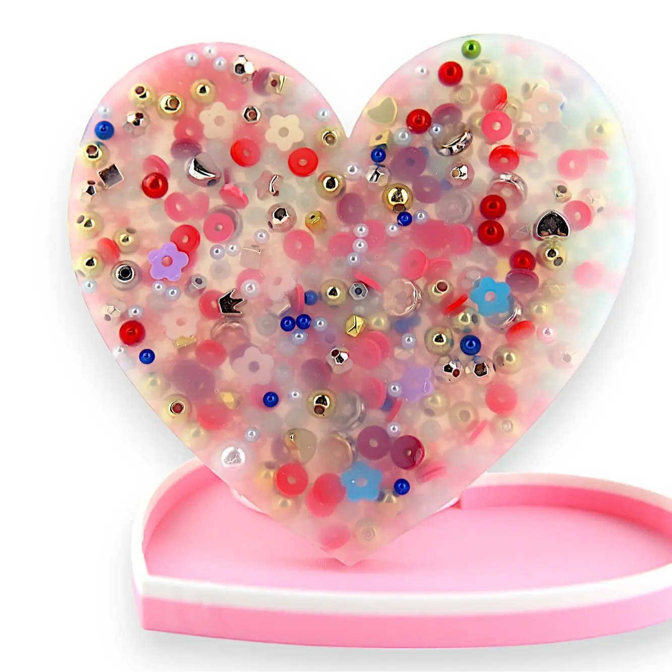 Heart Picky Party Pad and Tray- Satisfy Your Urge to Pick, Pop and Peel Stress-Free! Fidget Relief Fidget Relief Aroma