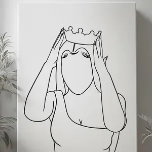 DTF Transfer Outline - Press & Paint Outline, Color your own DTF Print -  Queen - Princess - Coloring Activity - Sip and Paint Party - Coloring Paint Print Shortsleeve Mama