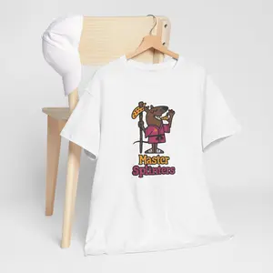 Master Splinter Ninja Rat Caesar's Pizza Tee Shirt