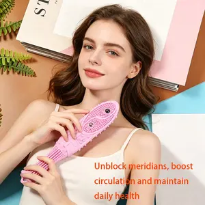 Fish-shaped magnetic therapy meridian pat board, household meridian patting palm massage stick, meridian pat device, Body Care