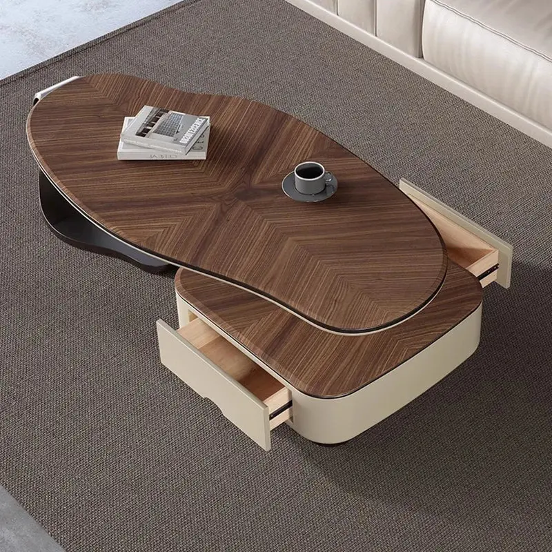 Verve Interior Funky Unique Coffee Tables Aesthetic Modern Luxury Coffee Tables Storage Italian Trendy Center Mesa Auxiliar Trendy Furniture