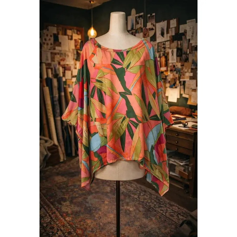 Pop Palma Scarf Top
