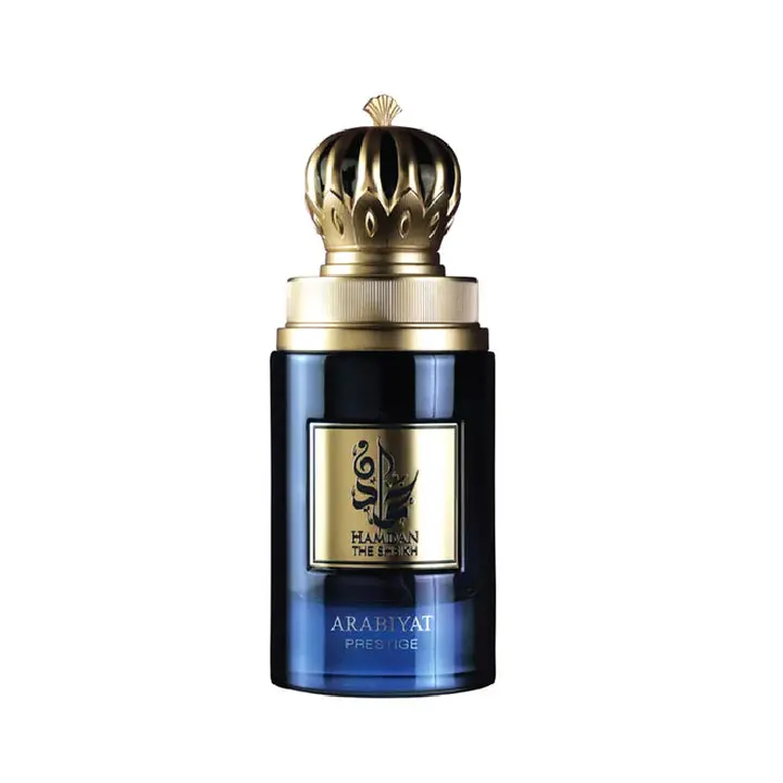 Arabiyat Hamdan The Sheikh Eau de Parfum for Men | Oriental Signature Scent with Spicy Rose Leather, Oud, Amber & Vanilla | Long-Lasting Fragrance for Adults, 3.4 oz, Liquid, 3 To 3.9 Fl Oz, Arabiyat Prestige Hamdan The Sheikh M Edp 3.4 Oz, Formal Gatheri
