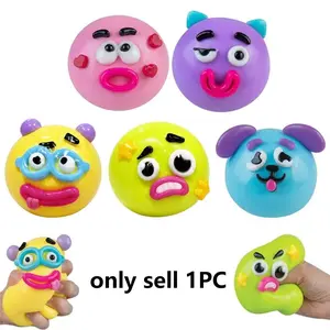 NEW Smushers Squishy - Curiosities Smushers Dog Face Swap Squishy Soft Moldable Cute Slow Rise Relaxing Sensory Fidget Relief Anxiety Stress Fun Desk Accessory for Adults