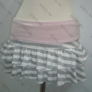 New Subculture Spice girl striped slim skirt Trendy elegant sweet female high street aesthetic skirt European and American skirt